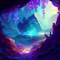 Crystal Arcane Gem Cave - photo