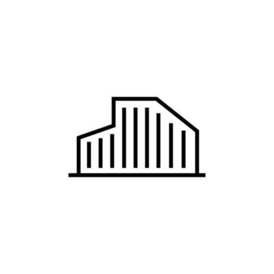 Building vector icon