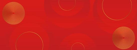 Modern red abstract banner background. suitable for banner, presentation, web, cover vector