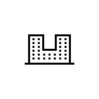 Building vector icon