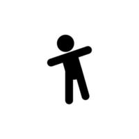 child walks vector icon