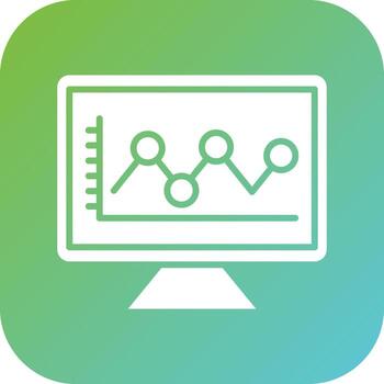 profético análisis vector icono estilo