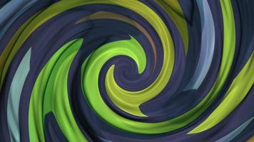astratto multicolore spirale movimento sfondo. loopable e pieno hd. video
