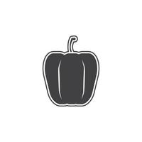 Vector pepper vector icon