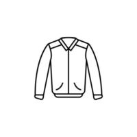 Sleeves clothes clothing man vector icon