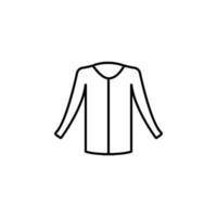 Sweater clothes woman vector icon