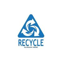 reciclar icono - reciclaje símbolo reutilizar vector gráficos logo