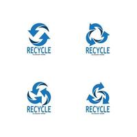 Recycle Icon - Recycling Symbol Reuse Vector Graphics Logo