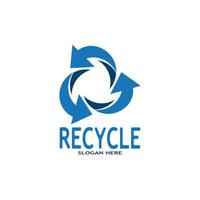 reciclar icono - reciclaje símbolo reutilizar vector gráficos logo