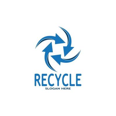 Recycle Icon - Recycling Symbol Reuse Vector Graphics Logo