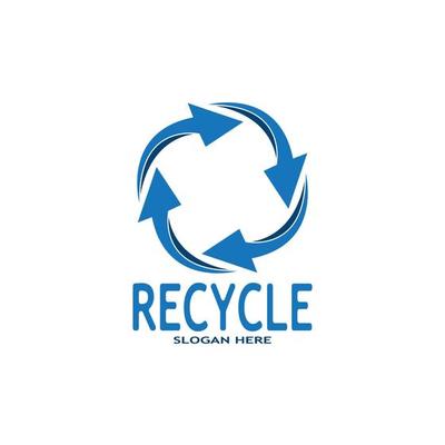 Recycle Icon - Recycling Symbol Reuse Vector Graphics Logo