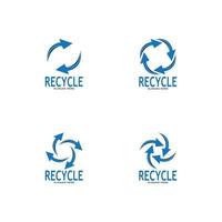Recycle Icon - Recycling Symbol Reuse Vector Graphics Logo
