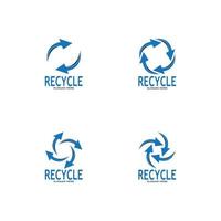 Recycle Icon - Recycling Symbol Reuse Vector Graphics Logo