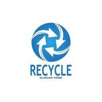 reciclar icono - reciclaje símbolo reutilizar vector gráficos logo