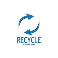 Recycle Icon - Recycling Symbol Reuse Vector Graphics Logo