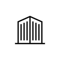 Skyscraper, Building vector icon