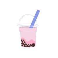 Boba bubble tea png