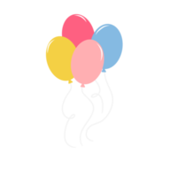 Birthday Balloon Decoration png