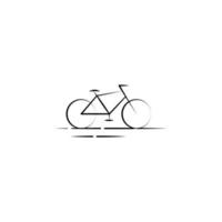 icono de vector de bicicleta