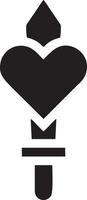 Love icon symbol vector image. Illustration of the valentine day symbol. EPS 10