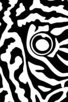 artístico motivos modelo inspirado por Symphysodon o disco pescado piel, para decoración, florido, fondo, sitio web, fondo de pantalla, moda, interior, cubrir, animal imprimir, o gráfico diseño elemento vector