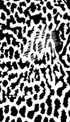 Artistic Motifs Pattern Inspired by Symphysodon or Discus Fish Skin, for decoration, ornate, background, website, wallpaper, fashion, interior, cover, animal print, or graphic design element