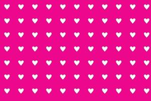 abstract seamless white love with pink background pattern. vector