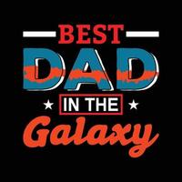 The Best New Father's Day T-shirt Vector Design