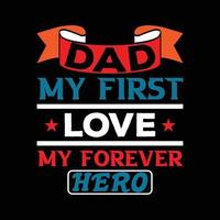 The Best New Father's Day T-shirt Vector Design