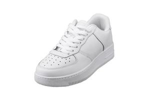 White sneaker on a white background.Sports shoes. photo