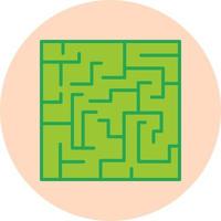 Maze Vector Icon