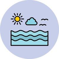 Sea Vector Icon