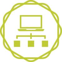System Connection Vector Icon