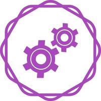 Settings Gears Vector Icon