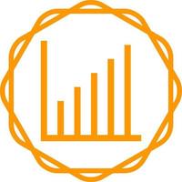 Bar Chart Vector Icon