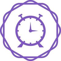 icono de vector de reloj