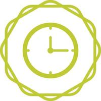 icono de vector de reloj