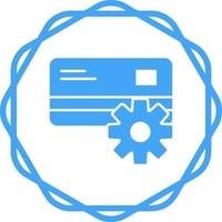 Payment Setting Vector Icon