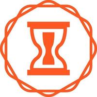 icono de vector de reloj de arena