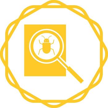 Debugging Vector Icon