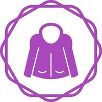 Warm jacket Vector Icon