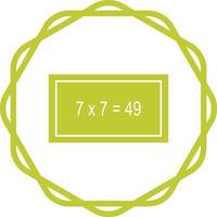 Arithmetic Vector Icon