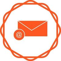 icono de vector de correo