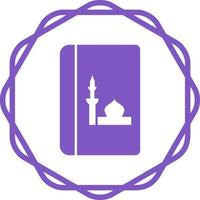 icono de vector de libro religioso