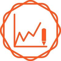 Drawing Graphs Vector Icon