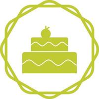 Mouse cake Vector Icon