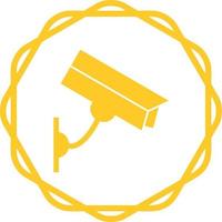 icono de vector de cámara cctv