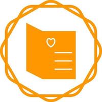 Open Card Vector Icon