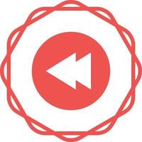 Previous Track Vector Icon