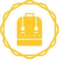 School bag Vector Icon